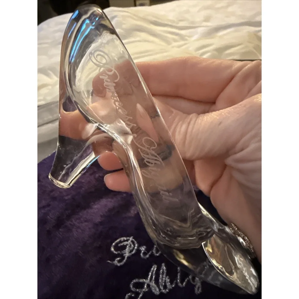 Walt Disney World Cinderellas Castle Glass Slipper And Pillow (Abby)